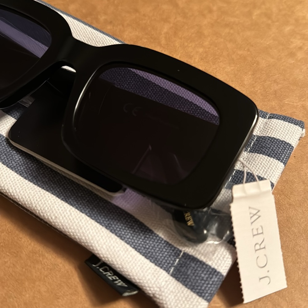 J.Crew Oversized rectangular sunglasses BM918 NWT - image 6